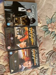 DVDs  james bond blueray set+single ones