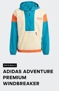 Adidas Adventure Windbreaker Size Large