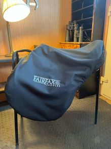 Fairfax classic monoflap jump saddle 17.5in