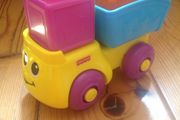 Fisher Price Stack 'n Surprise Blocks Blockity Pop Dump Truck