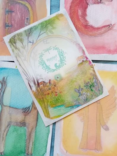 Waldorf Alphabet Cards