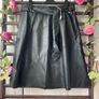 skirt Bnwt Aline black leather look skirt Relish brand eu 46 16/18 Image 3
