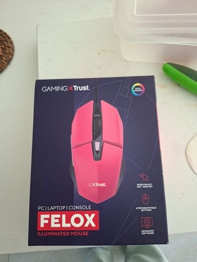 BNIB Felox Illuminated Mouse GXT109P