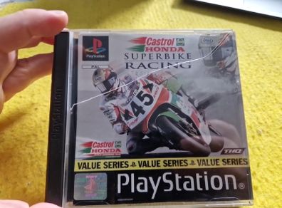 Castrol Honda Superbike Racing PlayStation1 Ps1 PlayStation2 Ps2 games Original