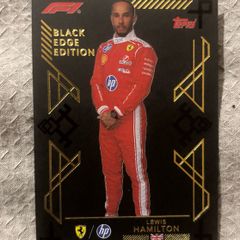 Lewis Hamilton Black Edge Card