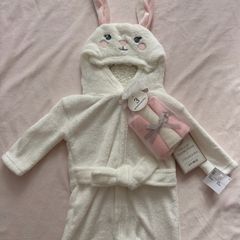 Brand New Baby Bunny Bathrobe