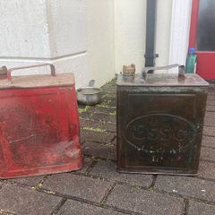 Petrol tins original