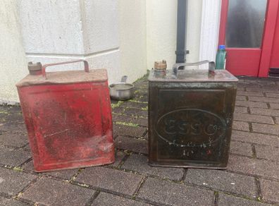 Petrol tins original