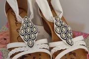 Zanni &amp; Co Sandals Wedge UK 3