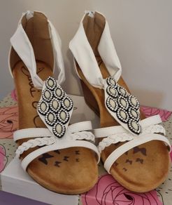Zanni & Co Sandals Wedge UK 3