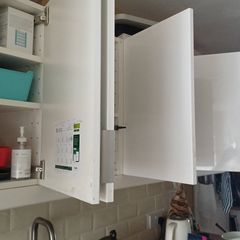 High gloss kitchen cabinet doors