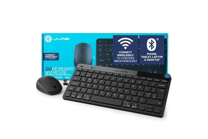 New, sealed usb Wireless/Bluetooth keyboard and mouse jlab go  multi-device