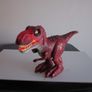 Zuru Robot Alive Dino War T-Rex Red Walks Roars Light Up Image 5