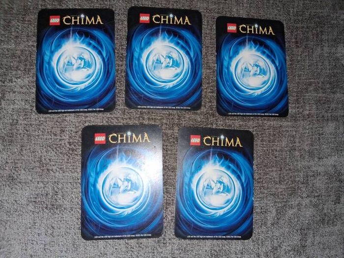 x2 Bundle - Lego Legends Of Chima Sets - 70111 & 70112 - With x2 Figures, x10 Trading Cards, x2 Power Up Speedors, Weapons, Instruction Manuel, Etc...
