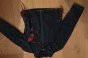 Girls denim jacket, size 110