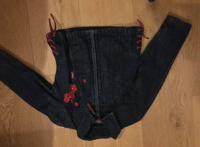 Girls denim jacket, size 110