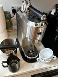 DeLonghi Dedica Espresso Machine + Accessories