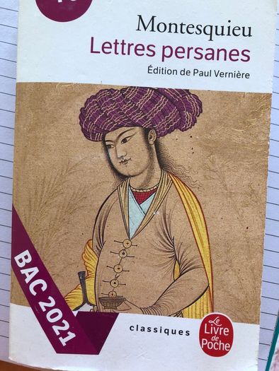 Lettres persanes Montesquieu