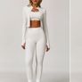 Figure Activewear 3-Piece Set - Pearl Almond - Size M - Brand New Image 4