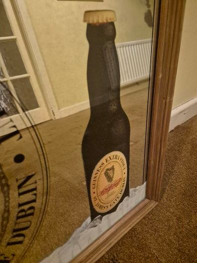 Guinness Extra Stout Pub Mirror