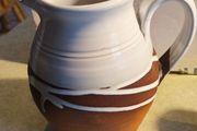 Stephen Pearce Large  Jug is not perfcet the handle been fixed. could be used as vase.