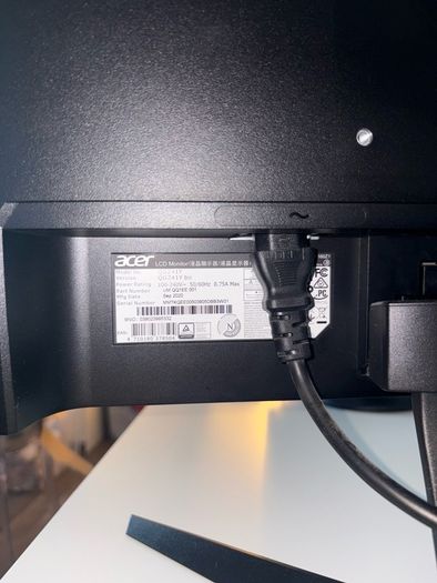 ACER 24in LCD Gaming Monitor