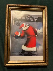 Small Vanity Picture Christmas Theme