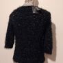 Black Sequin Jumper Top, New with tags Image 8