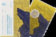 San Marino 2 Euro Commemorative Coin 2026 - 800th Anniversary of the Death of Francis of Assisi  BU. Coincard.