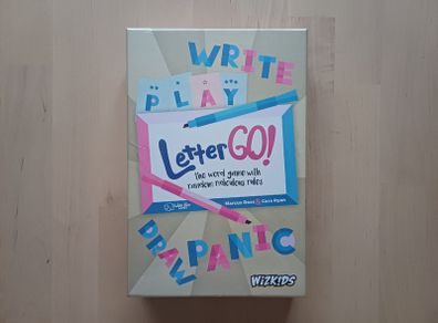 Letter Go Family Wordplay Card Game NEW SEALED