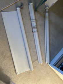 3 x Blinds Pebble grey