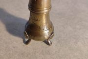 Graceful Vintage Handmade Pepper Pot in BRASS.