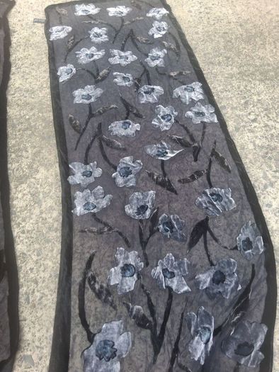 2 X Basta Cosi 5ft Italian Designer Scarves