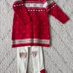 baby dress and tight (Winter/Christmas)
