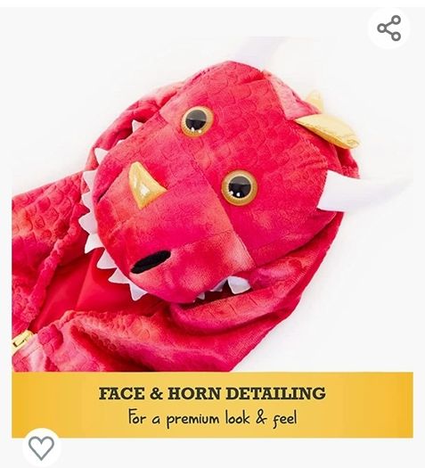 Plush Dragon costume