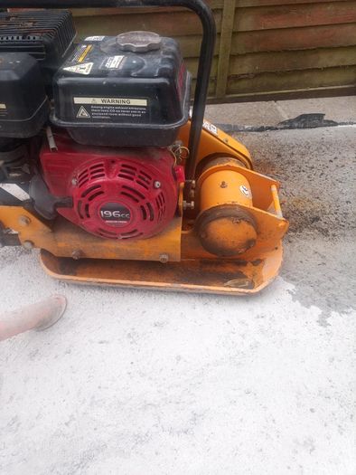 Whacker plate