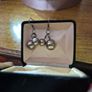 Vintage silver ball earrings Image 3