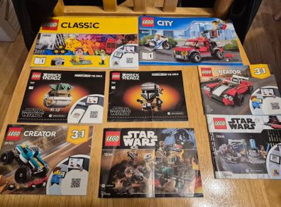 Lego Instruction Booklets Bundle