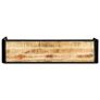 Console Table 140x35x76 cm Solid Rough Mango Wood Image 4