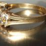 Vintage 18ct Gold & Diamond Ring Image 9