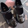 Girls school shoes - different sizes. Price per pair Image 3