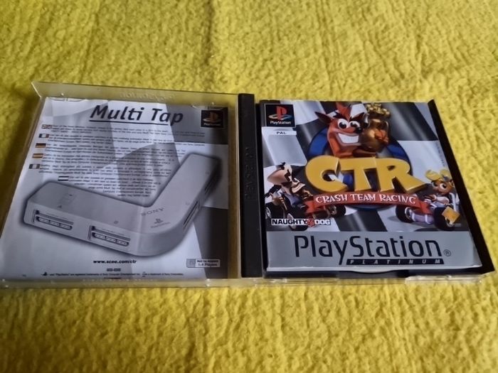 CTR Crash Team Racing PlayStation1 ps1 PlayStation2 ps2 games Original