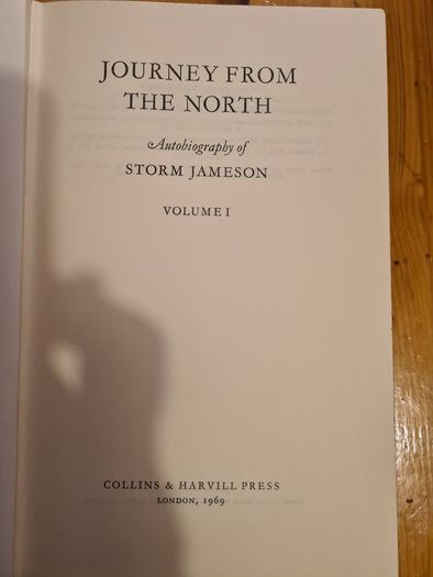 Journey From The North. By Storm Jameson. FIRST EDITION. Hardback With Dustjacket.