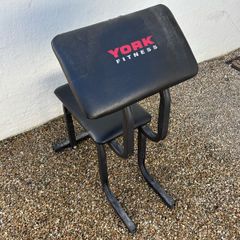York Preacher Curl Bench  Home Gym Equipment