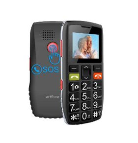 artfone C1+ Big Button Mobile Phone for Elderly SIM Free Senior Mobile Phones