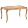 Dining Table 135x75x76 cm Solid Mango Wood Image 7