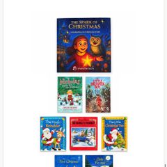 Bundle of 8 Children's Christmas Books - Picture & Story Books (Includes Sparkswealth)