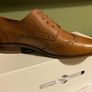 Brand New Aldo Office Brown Leather Woman Shoes Image 7