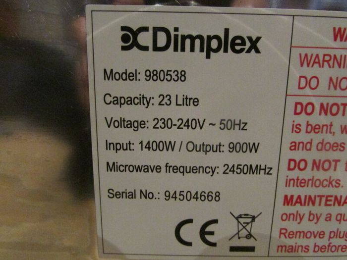 Dimplex Microwave