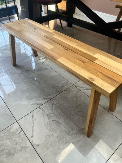 6 Seater Kitchen Table and 2 benches